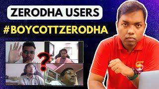 Zerodha hit by tech glitch - Zerodha Vs Zubare Khan #BoycottZerodha