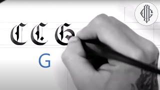 GOTHIC CALLIGRAPHY FOR BEGINNERS (BROAD EDGE NIB CALLIGRAPHY)