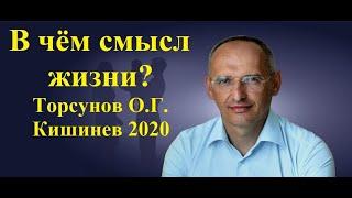 В чём смысл жизни? Торсунов О.Г. Кишинев 2020