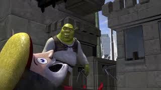 Shrek (2001) Welcome to Duloc Scene