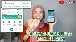 NYESEL BARU TAU SEKARANG.! APLIKASI JUALAN PULSA TERMURAH 2024| CARA MENGHASILKAN UANG DARI INTERNET