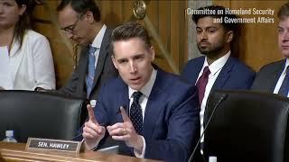 FULL EXCHANGE: Josh Hawley GRILLS COVID-19 Scientist