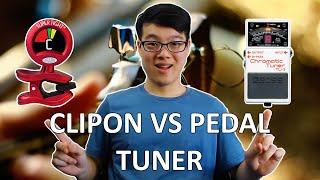 Best Guitar Tuner For Beginners (Clipon vs Pedals)