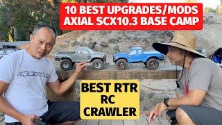 10 best upgrades for the Axial SCX10.3 Base Camp rc crawler