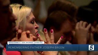 Family, friends celebrate the life of Father Joseph Breen