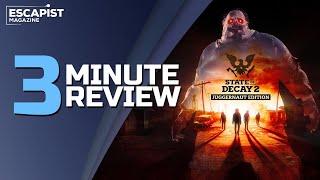 State of Decay 2: Juggernaut Edition | Review in 3 Minutes