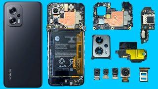 redmi k50i disassembly / redmi k50i back panel open / redmi k50i teardown / all parts