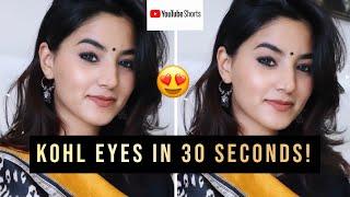 KOHL EYES IN 30 seconds! #Shorts