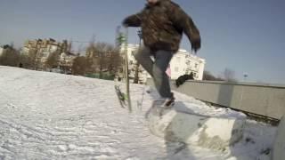 SuperApe Skateboards: Sergey K - snow longboard