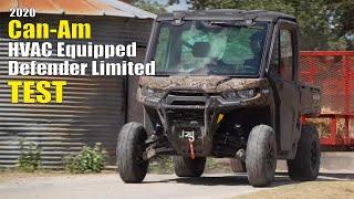 2020 Can Am Defender Limited HD10 Test Review