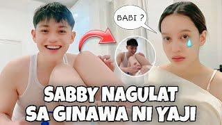 SABBY NAGULAT SA GINAWA NI YAJI  MAY BINIGAY ANG PAPA NI YAJI PARA KAY SABBY #yabby