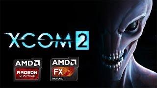 XCOM 2 : Max Settings FXAA FPS Test R9 280X FX 8350