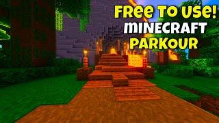 Minecraft PARKOUR Gameplay FREE TO USE! (No Copyright)