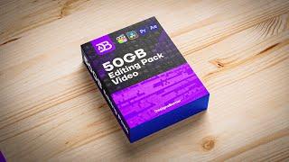 50GB Video Editing Pack | AIO 10,000 Items | FREE For My Subscriber 