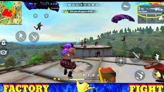 GARENA FREE FIRE FACTORY KING - FF FIST FIGHT ON FACTORY ROOF - FACTORY FREE FIRE #garenafreefire