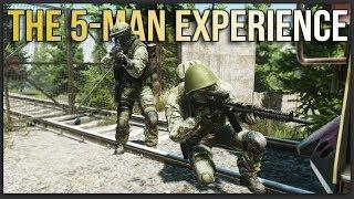 Tactical in Tarkov - A 5-Man Squad Experience in Escape from Tarkov...