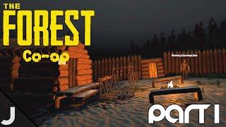 The Forest Co-op - Part 1 - Setting Up Camp! (Feat. Dale)