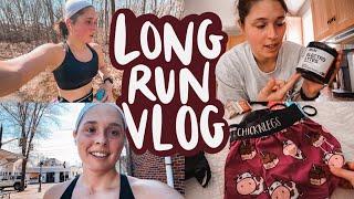 20 mile run vlog (marathon training)