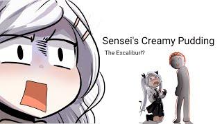 Sensei's Creamy Pudding (Blue Archive)
