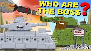 "Clash of the Titans - Soviet Dorian vs Beastion" Cartoons about tanks