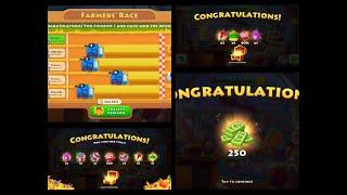 TOWNSHIP!! FARMER'S RACE 1ST POSITION #STAR POWER #REWARDS #T-cash 500 GRAND PRIZE #Check out