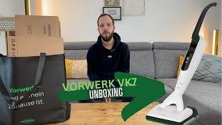 VORWERK Kobold VK7 - Unboxing, Aufbau & Inbetriebnahme des kabellosen Staubsaugers