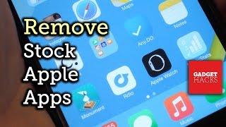 Remove Stock Apple Apps from Your iPhone's Home Screen - iOS 8 [How-To]