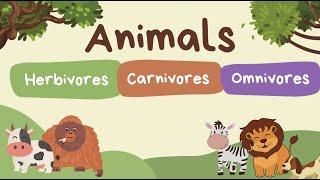 Animals - herbivore, carnivore, and omnivores quiz.