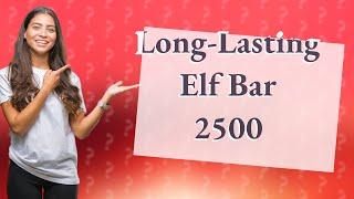 How many puffs are in an Elf Bar 2500?