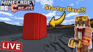 Creative STARTER BASE Planning :: Minecraft Re:Create SMP