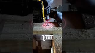 BullseyeBore Core + Spade Bits   Always Drill Straight #powerdrill #diy