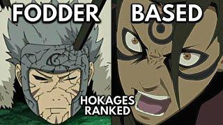 Ranking Every Hokage From Weakest To Strongest (The Right Way)