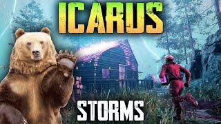 ICARUS BETA (STORMS) BETA 2021 - ПРОДОЛЖАЕМ ВЫЖИВАТЬ НА ПЛАНЕТЕ ИКАР В КООПЕ - СТРИМ #4