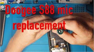 Doogee S88 mic replacement