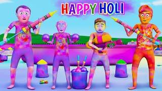 Happy Holi | Holi Wala Cartoon | Holi | Cartoon | Cartoon Cartoon | Cartoon Hindi | Carton |Cartoons