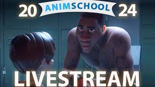 AnimSchool Student 2024 Showcase Livestream with the Animators