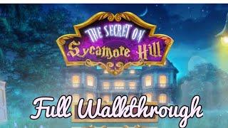 The Secret on Sycamore Hill Adventure Game Walkthrough (by Midnight Adventures LLC)