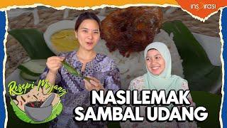 #ResipiMoyang - Nasi Lemak Udang Sambal Petai