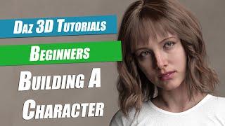 Daz 3D Beginners Tutorial : Building A Character