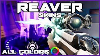 VALORANT Reaver Skins Bundle | ALL COLORS IN-GAME | Skin Collection Showcase