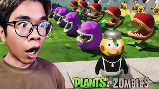 PHÁ ĐẢO LUÔN PHIÊN BẢN 3D NÀY BẰNG 1000 QUẢ BOOM VÀ CÂY ĂN THỊT !!! | Plants vs. Zombies #2