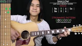 Shallow Guitar Cover - Lady Gaga & Bradley Cooper  |Tabs + Chords|