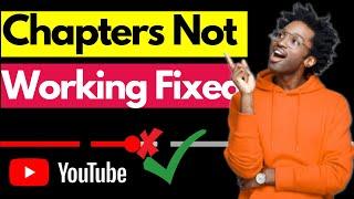 How to Fix Youtube Chapters Not Working 2023 ( Full Youtube Timestamps Guide)