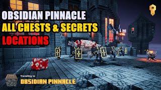 Obsidian Pinnacle All Secrets & Chests Locations Minecraft Dungeons