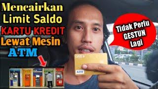 Cara Tarik Tunai Kartu Kredit Di Mesin ATM