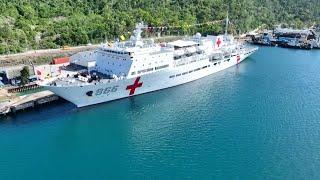 Chinese naval hospital ship completes visit to Vanuatu