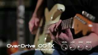 BOSS OD-1X Overdrive Sound Preview [BOSS Sound Check]