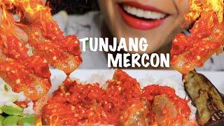 ASMR TUNJANG MERCON || ASMR MUKBANG INDONESIA || Satisfying Sounds