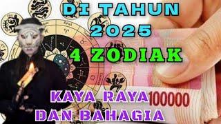 4 ZODIAK KAYA RAYA - DI TAHUN 2025 / RAMALAN TAROT KI MACAN