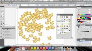 Illustrator: Using the Symbol Sprayer Tool